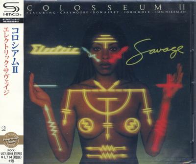 CD COLOSSEUM II - Electric Savage (SHM-CD) UICY25565 Geffen Records 2016 Japão Rock Usado