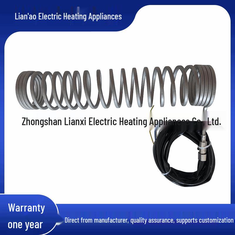 Stainless Steel 220V Hot Nozzle Heater Coil with Thermostat for Injection Molding.