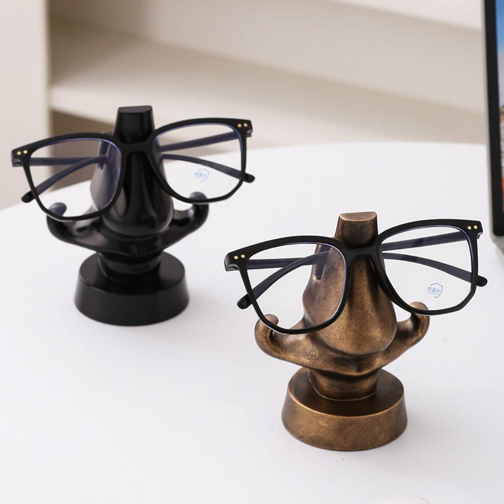 Nose Shape Sunglasses Display Stand Creative Nose Resin Sculpture  Photography Props