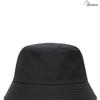 LUOESPAC Overfit Nylon Bucket Hat (Black)