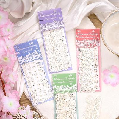 Mittsommer Vintage Papier: DIY Journal Deko-Set (Nicht klebend)