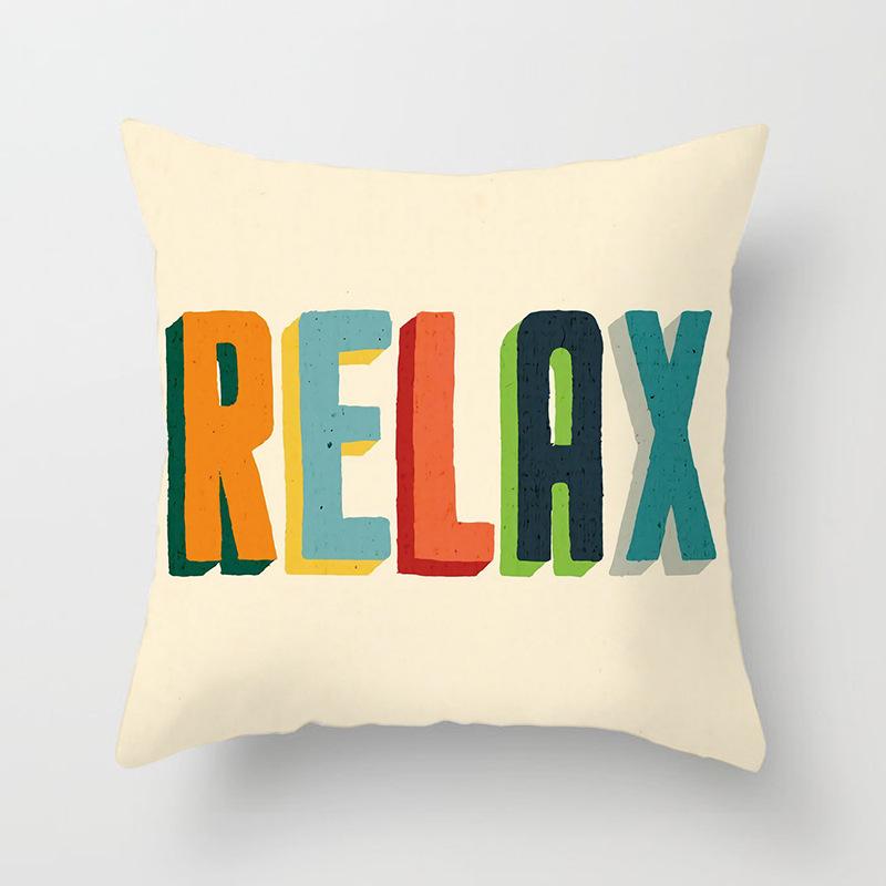 Valentine'S Day Love Pattern Throw Pillow Cover With Short Plush Print Living Room Sofa Decoration Cushion Cover Pillow Covers