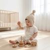 Oorbescherming Peuter Muts Puntige Baby Muts Cap Gezellige Baby Gebreide Muts Dagelijkse Slijtage