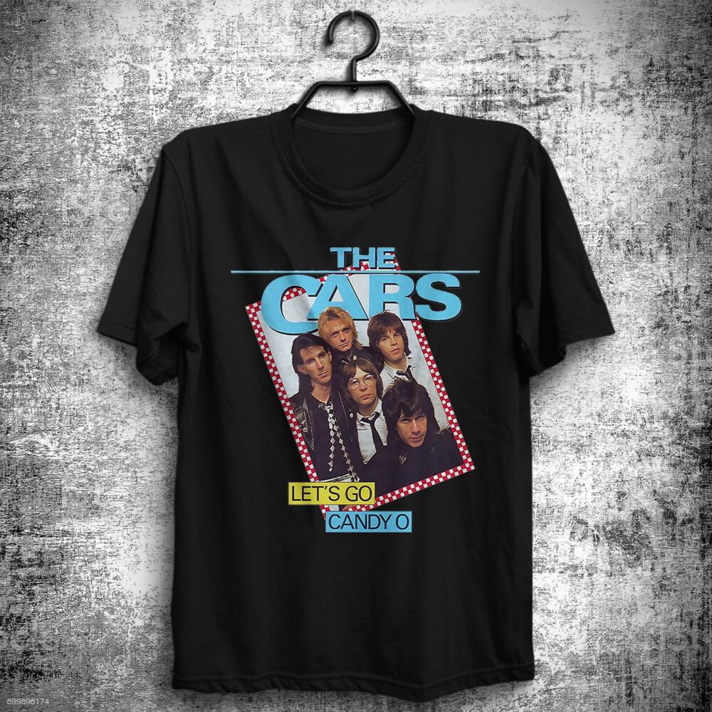 Let s Go Candy-O T-Shirt The Cars Ric Ocasek Benjamin Orr David Robinson Unisex T-Shirt L