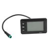 Electric Bicycle Display 36v 48v Lcd Gd01 Display 5 Pin Waterproof Plug For 22.2mm Handlebar