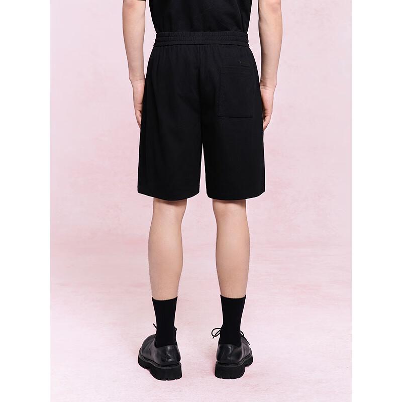GXG Herren locker gestrickte Jacquard-Freizeitshorts