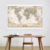 The Vintage World Map,Painting Retro Decorative Hanging Picture Wall Art Poster, School Supplies Home Decor,Travel Supplies