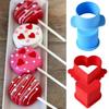 Cake Pop Cutter Birthday Parties Cake Cutter Pusher Smooth Shapes Press Set Home Baking Accessories Teaching Tool For Skewers