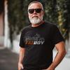 Fat BoY Retro Motorcykelmärke T-shirt Unisex Dam Grafisk T-shirt Bomull Sommar Streetwear