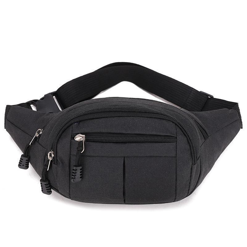 Fanny pack Men's casual bag New men's shoulder chest bag Lightweight sports travel bag Men's messenger bag