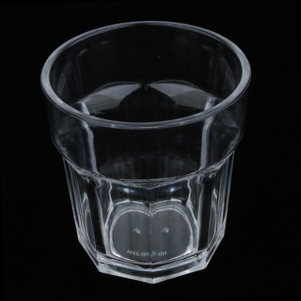 135ml - 300ml Acrylic Cup Tumblers Water Drinking coffee and Unbroken