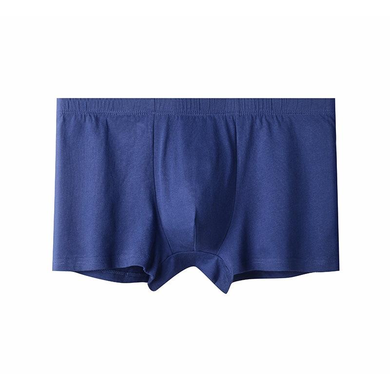 Big Yards in The Spring and Summer Cotton Male Elderly Loose in The Waist Boxer Briefs