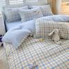 Bed Sheet Bedding Four-piece Set Thickened Brushed Quilt Cover Bed Dormitory Bedding Quilt Cover