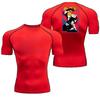 Bleichmittel Bequemes Fitness-T-Shirt für Herren Grafik Atmungsaktiv Slim Fit Top Sommer Gym Joggen Training Elastischer Fitnessanzug T-Shirt