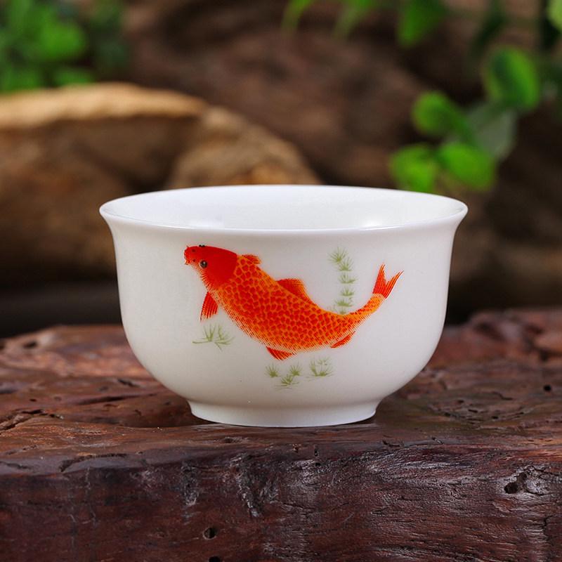 Miniature Ceramic Gongfu Tea Tasting Cup - Extra Small Chaoshan Set