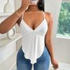 Women's Spring And Summer New Sexy Camisole Vest With Backless Design, Niche Slim Fit Top