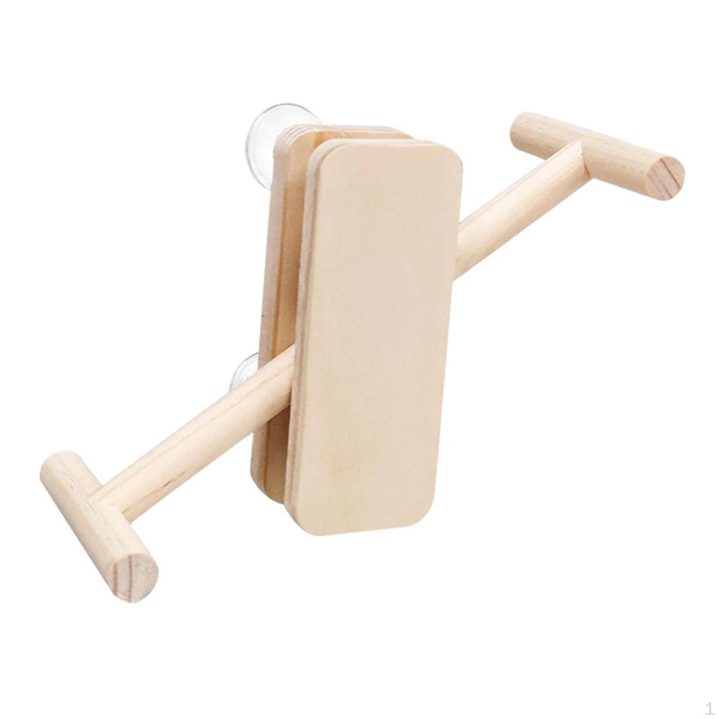 Set de joacă interactiv cu suport de biban pentru păsări pentru papagali mici