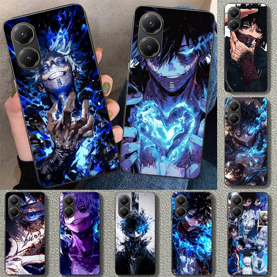 Dabi MHA My Hero A-Academy Phone Case Cover for Xiaomi Poco X6 X5 X7 Pro F7 Ultra Redmi 15C 15 13C 13 12C 12 10C 10 10A 9C 9A 9T