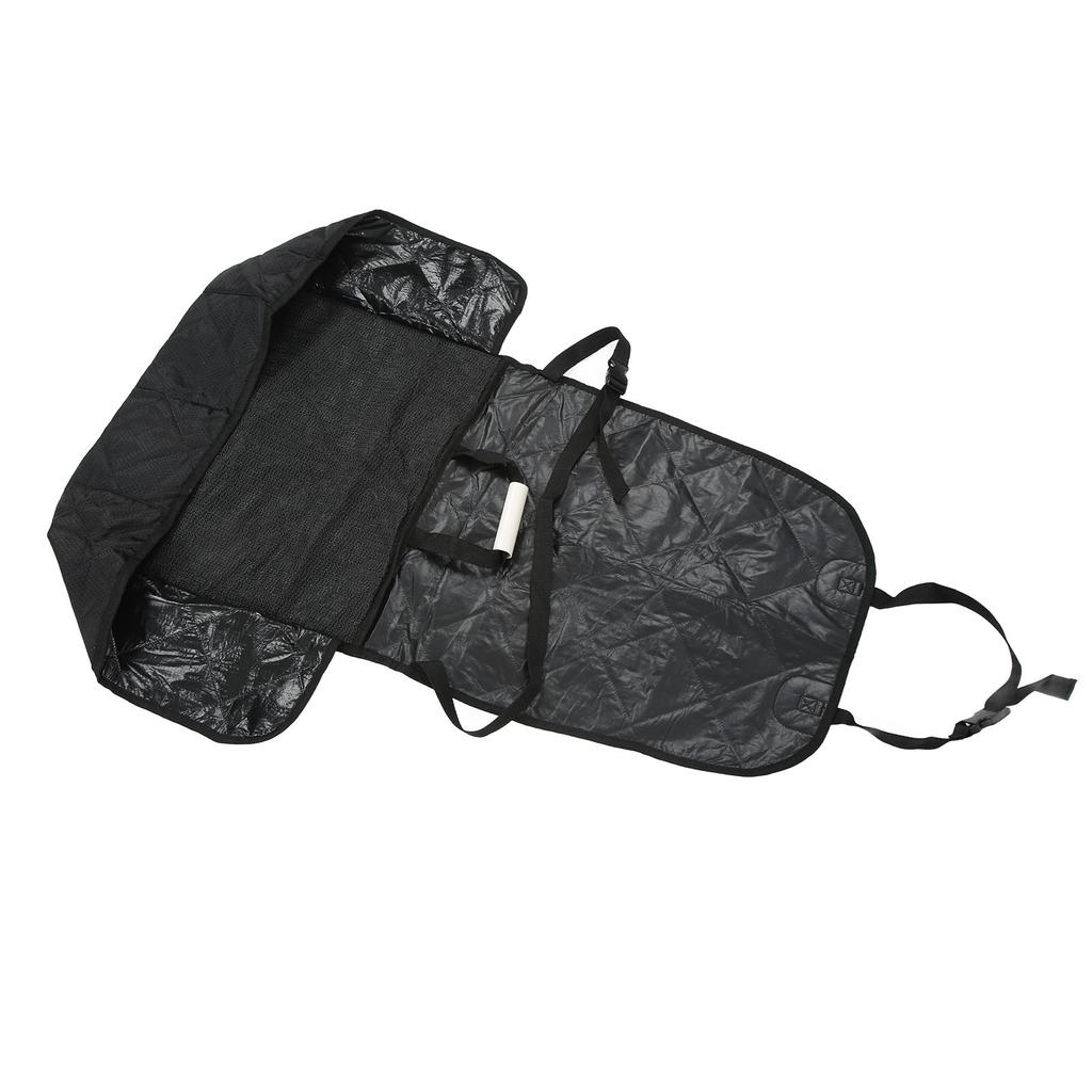 Car Seat Cover Waterproof Scratchproof Against Dirt Front Seat Pet Cover with Strap Buckle for Automotive