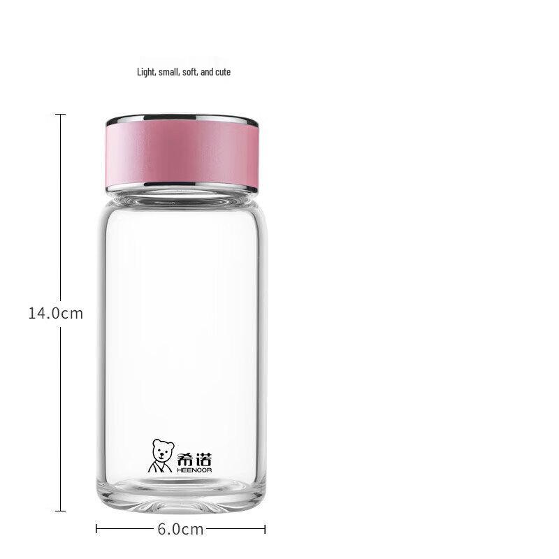 Heenoor XN-6077 Portable Single-Layer Glass Cup
