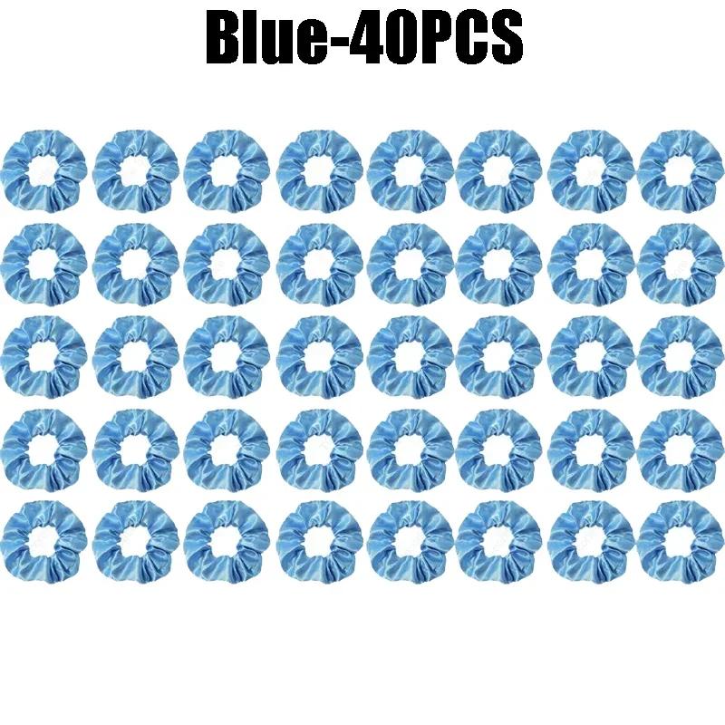 1-40 Stück LED-Leucht-Haargummis, leuchtende Haarbänder für Mädchen, leuchtende Haargummis, Kopfbedeckungen für Geburtstagsfeiern, Haaraccessoires