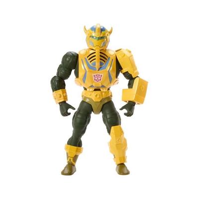 Masters of the Universe X Transformers Figurine Bumblebee Armor Man-At-Arms Heo European Exclusive 14 Cm