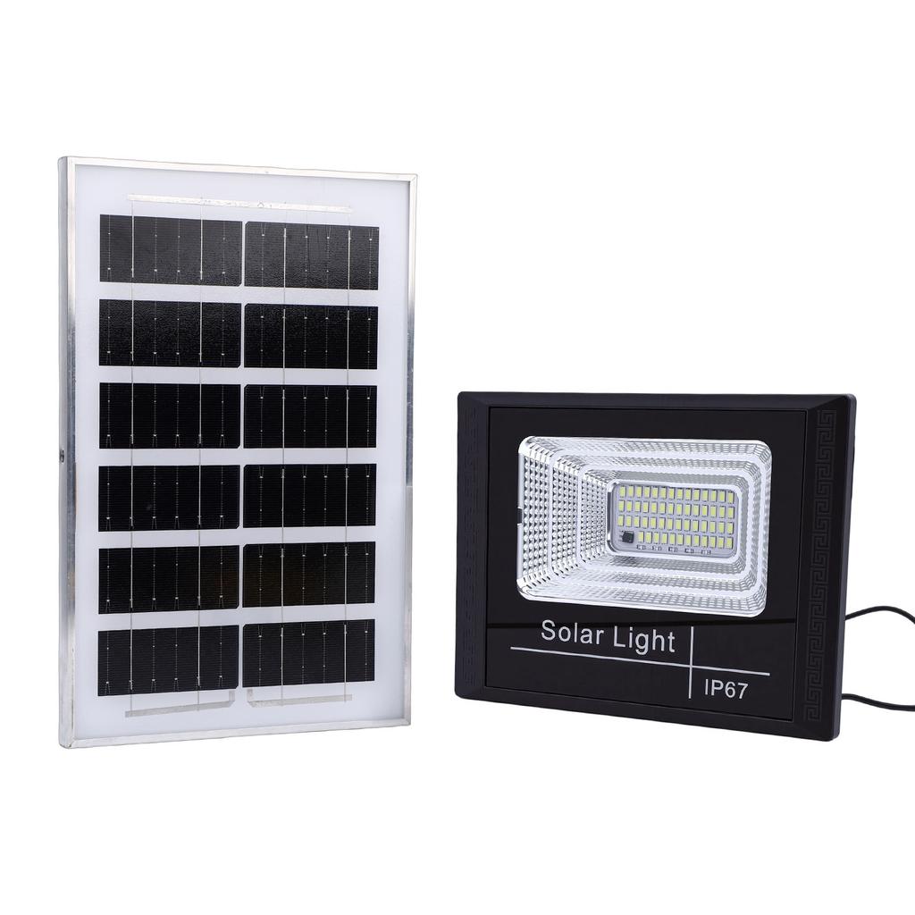LED Solar Floodlight IP67 Water Proof Auto Dusk To Dawn Sensor Solar Security Light for Outdoor Yard Balcony Garage Garden