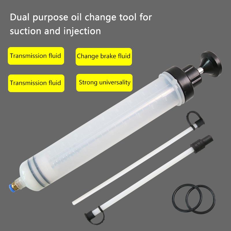 1Pc Car Oil Extractor Brake Pumping Changer Oil Blower Brake Fluid Replacement Oil Pump Probe Filling Equipment Syringe