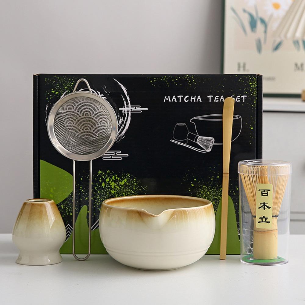 Traditional Matcha Whisk Set Handmade Japanese Tea Set Matcha Making Kit  Japanese Tea Ceremony