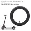 2 Pcs 10×2 Inner Tubes Rubber Black Scooter Inner Tube Straight Valve Tyre Inner Tube for Xiaomi M365, M365 Pro, 1S
