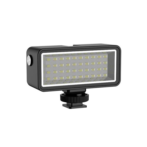 Für GoPro Hero 12 11 Wasserdichte LED-Leuchten Tauch-Fülllicht Aluminiumhalterung Für GoPro Hero11/10/9/8, DJI SJCAM AKASO YI Kamera