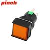 16mm Square Push Button Switch, Momentary/Latching, 3/5 Pins, 12/24V, With/Without Light (Model: LA16-11FZ)