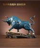 High Grade GOOD LUCK Mascot Stock Market Bull Career Wealth Bull Bronze Statue HOME Shop Club BAR Company Decoration
