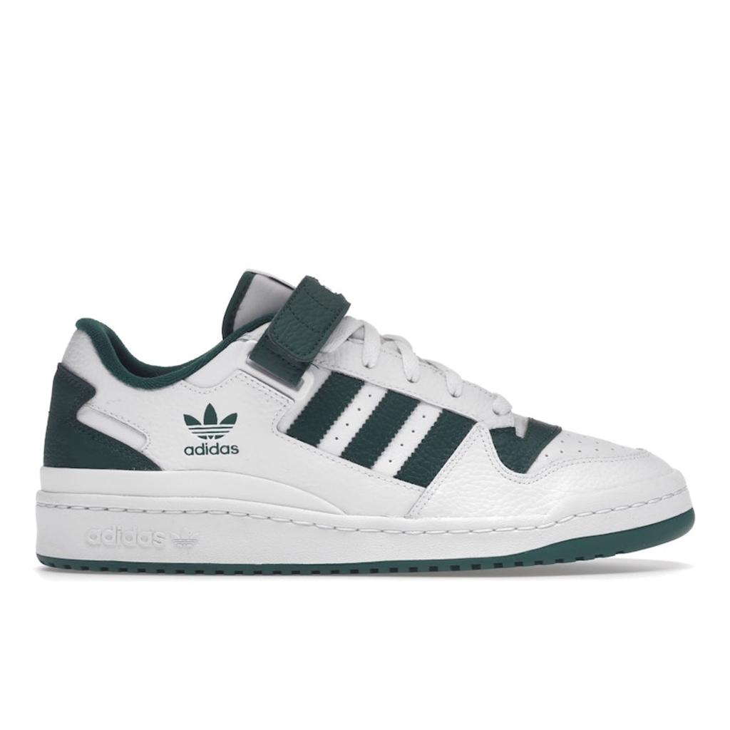 Adidas Forum Low Bílé Kolegiální Zelené Unisex Tenisky Cloud-White GY5835