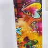 Barevná srdce lásky Street Graffiti Pop Art Nástěnný plakát Plátno Tisk Krásný obrázek jako dárek do obývacího pokoje Domácí dekorace Cuadros