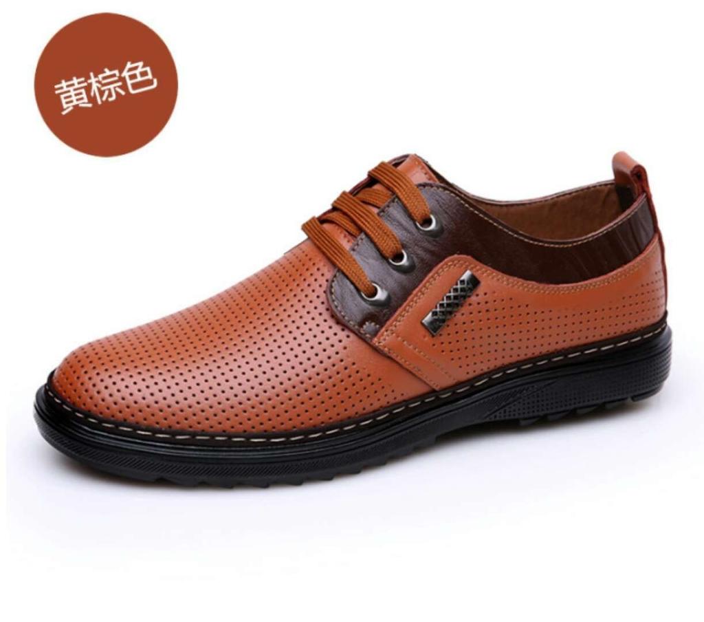 Fashion Genuine Leather Men casual shoes Summer 2025 Breathable Soft Driving Men's Handmade chaussure homme Net Surface Loafers