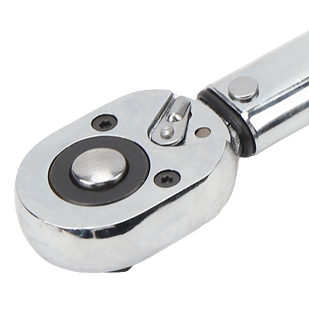 1/2in Drive Click Torque Wrench Accurate To 41/2" 28 to 210Nm for Car Tires Engine Chassis Repair