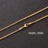 3/5/7/9/11MM Cuban Chain Necklaces for Men Women,Stainless Steel Curb Link Chain Collar,Zircon Gift for Dad Husband BFF