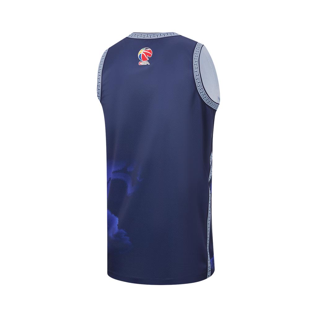 Li Ning Basketball Series Letter Print Pullover Basketball Jersey Men Jerseys AAYW175-1