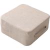 Riuuyyi Cushion Extra Thick Footstool Thick Stool Square High Rebound Floor Mat Hard Mat Handle
