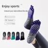 Five-finger Yoga Socks, Women's Anti-slip Dispensing Floor Socks, Backless Straps, Indoor Fitness Pilates Sweat-absorbing Socks