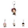 Unisex Demon Slayer Anime Cartoon Character Acrylic Keychain Bag Pendant Accessories Handmade Quality