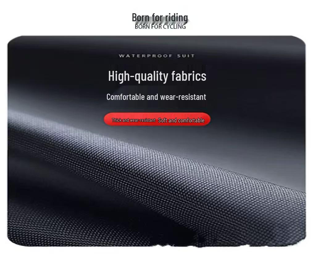 Men's Waterproof Raincoat and Pants Set - Stormproof Motorcycle Riding Gear