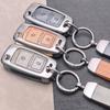2 Button Zinc Alloy Leather Car Remote Key Shell Fob Case For Volkswagen Polo Passat B5 Golf 4 5 6 Mk5 Mk6 Eos Bora Beetle Tsi