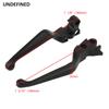 Chrome Black Brake Clutch Levers For Harley Sportster XL 883 1200 96-2003 Touring Road King Electra Glide Dyna 1996-2007