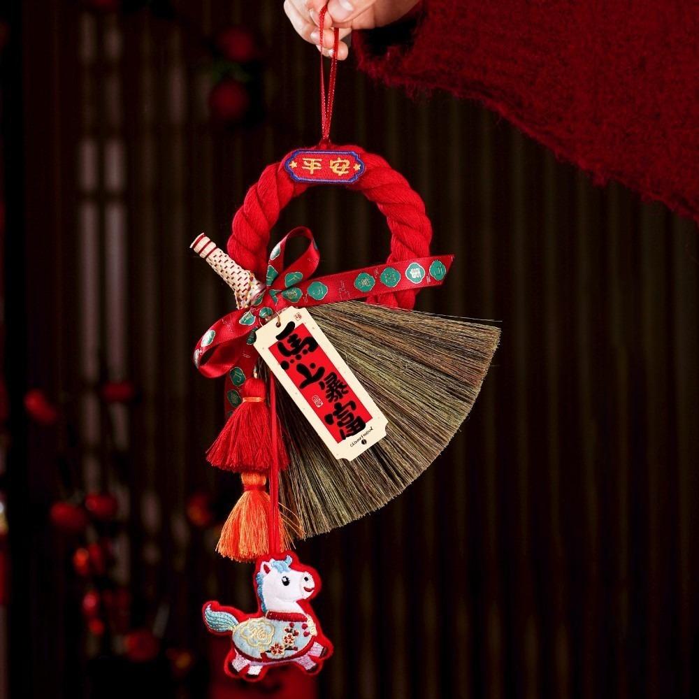 Beat Wishes New Year Hanging Pendant Decorative Door Hanging Ornament Entrance Decoration