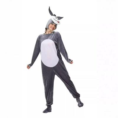 Halloween Dance Party Suit Adult Cartoon Animal Onesie Little Donkey Modeling Performance Suit