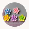 New Colorful 26mm Cute Mini Flowers Flat Back Resin Cabochons Scrapbooking DIY Jewelry Craft Decoration Accessories