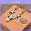 Fashionable Titanium Steel Rabbit Necklace Featuring Lucky Star Charm Ideal For All Occasions