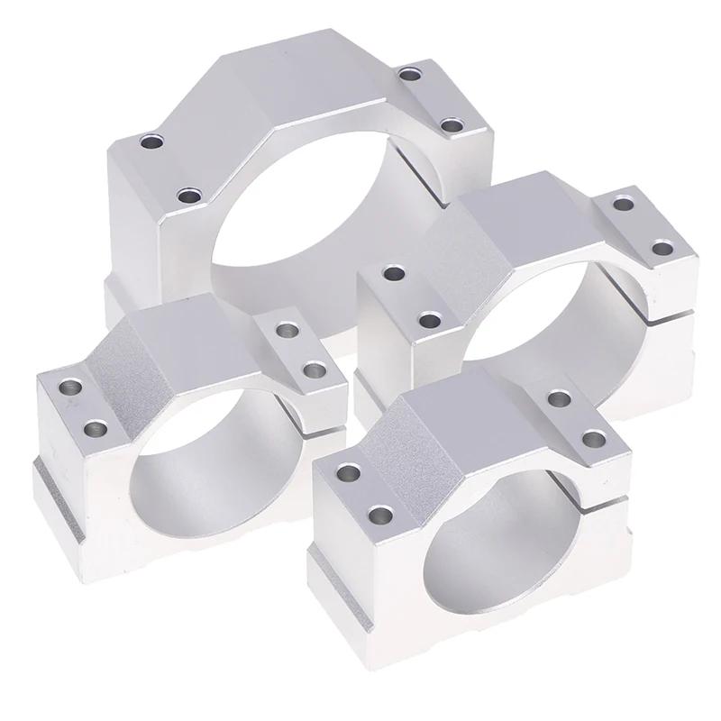 Clempă de Ax din Aluminiu de Înaltă Rezistență Suport Motor pentru Mașină de Router CNC, Mărimi: 52mm, 56mm, 65mm, 80mm